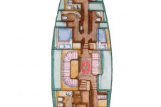 Yacht CAMPAI -  Layout